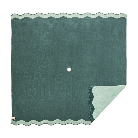 Green Beach Blanket