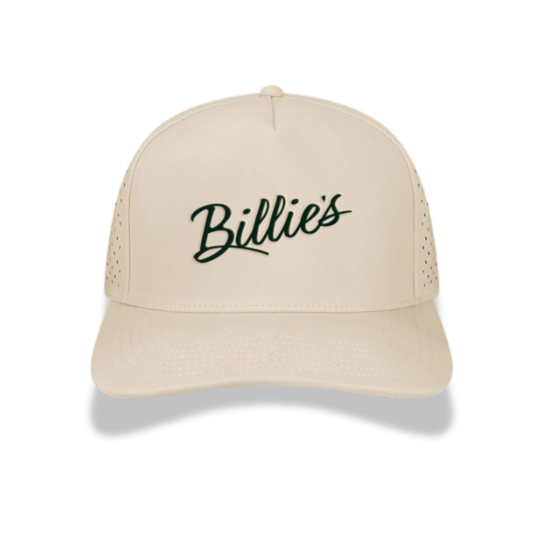 Stone Trucker Performance Hat - Billies Centered Logo