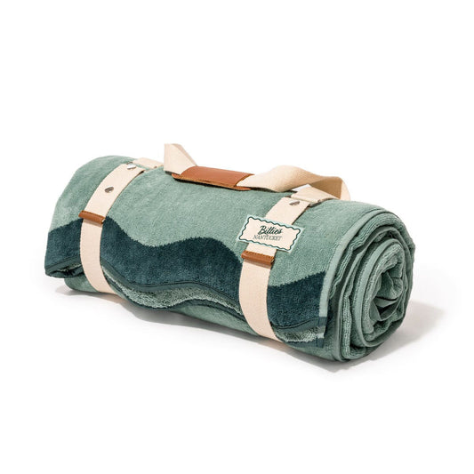 Green Beach Blanket