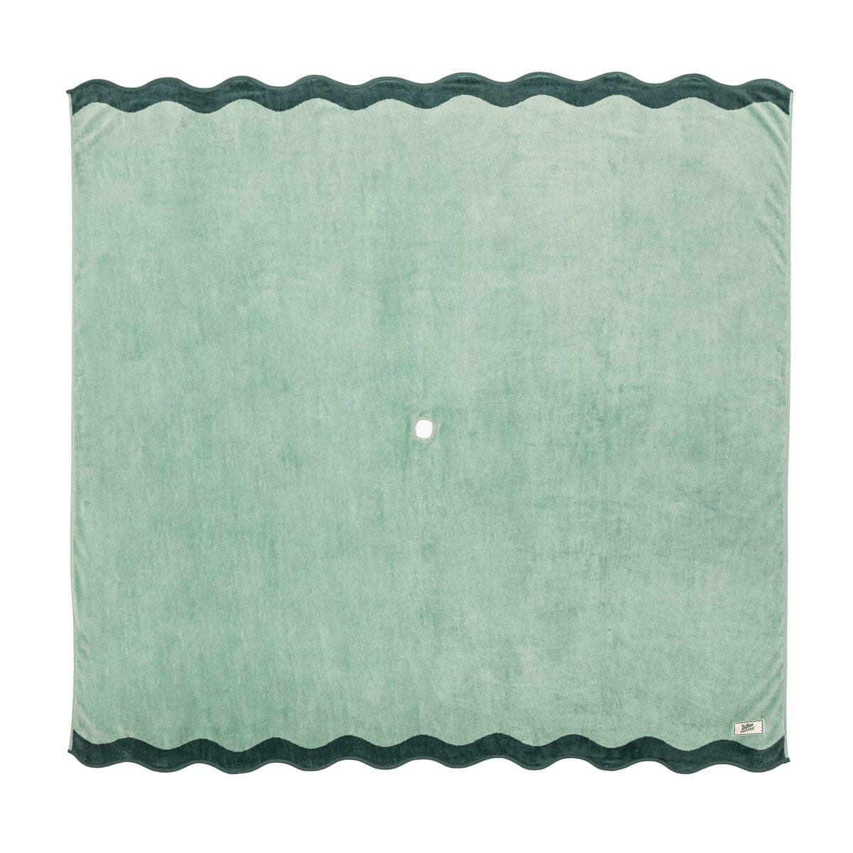 Green Beach Blanket